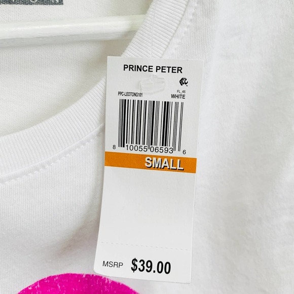 NWT Prince Peter Leopard Tongue Graphic Tee Size S - Picture 10 of 11